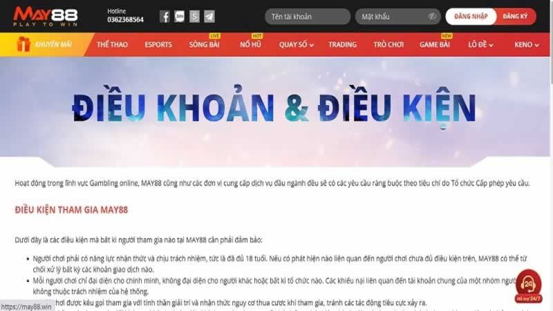 Điều kiện giao dịch nạp tiền Fm88 - Fm88